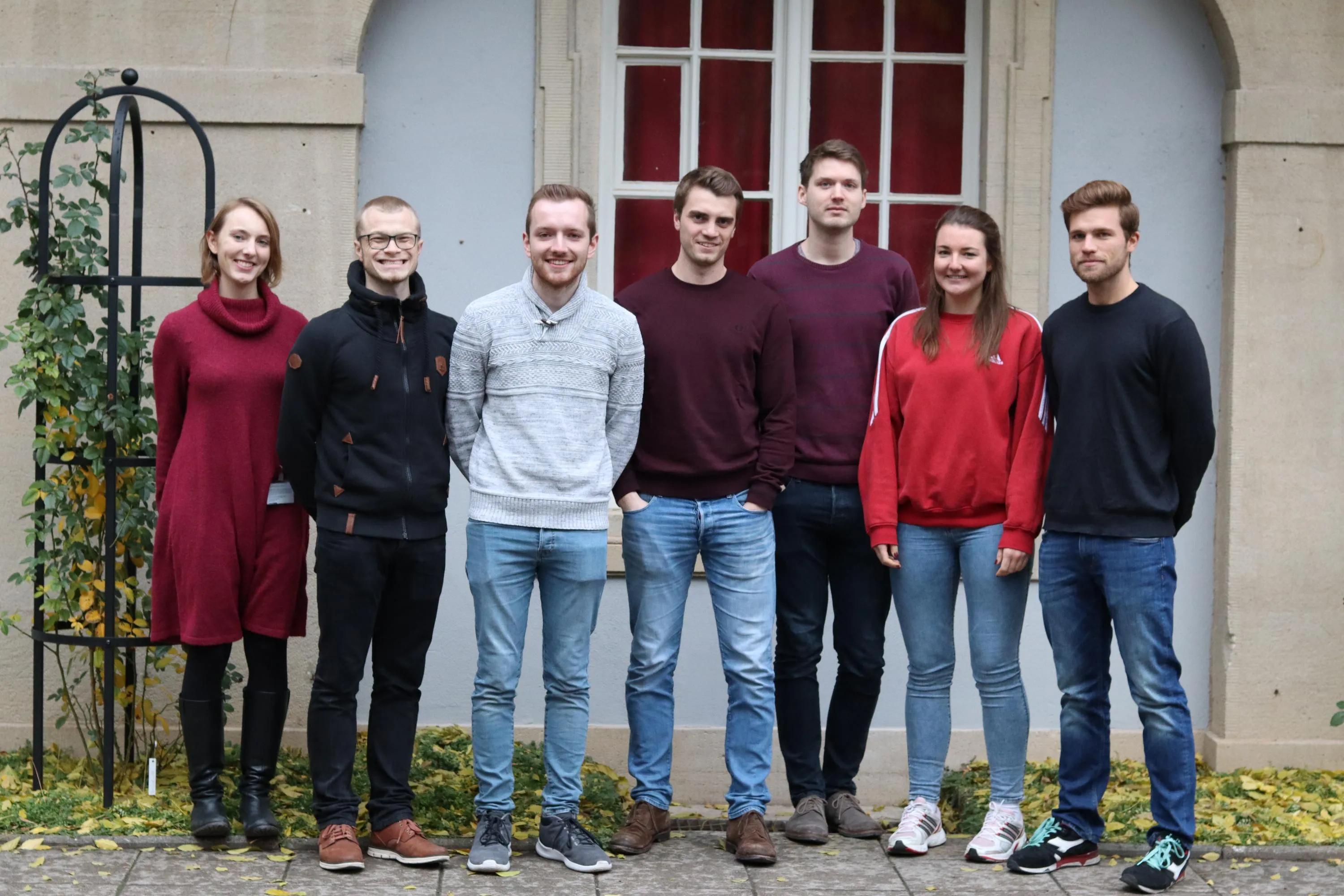 Gruppenfoto der Gründungsmitglieder im Dezember 2018